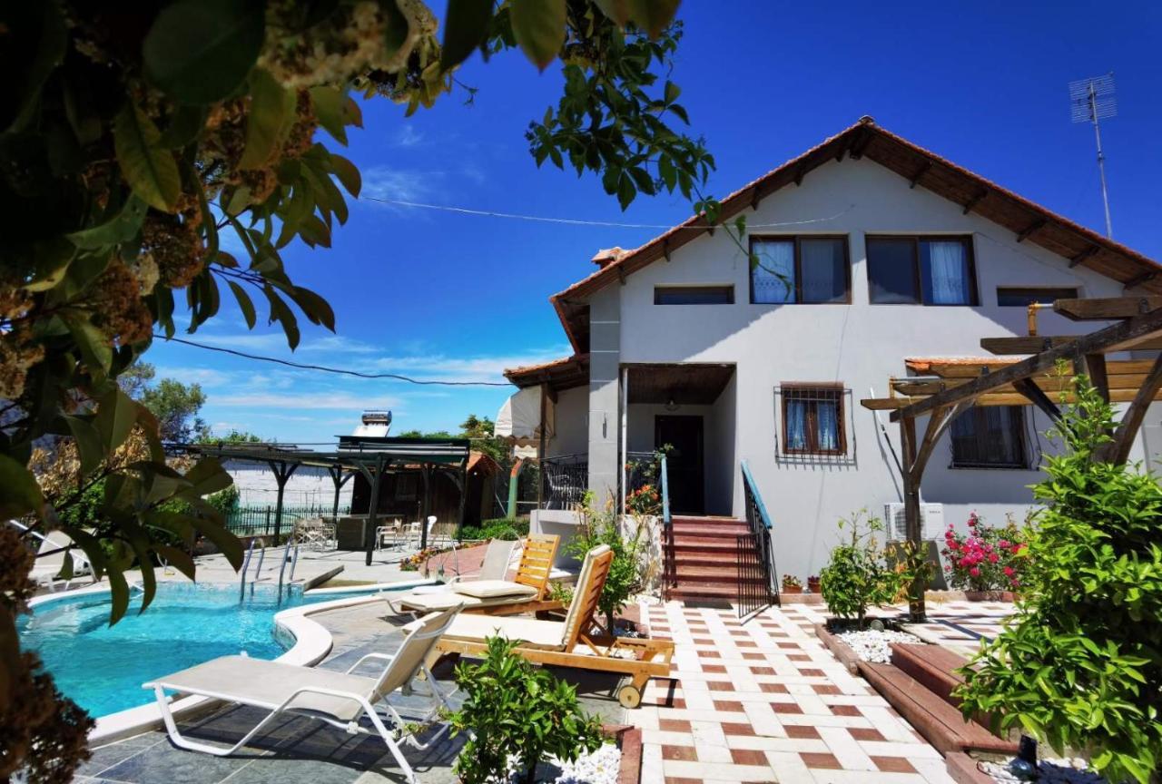 Rural Villa Private Pool, Bbq, Court ,20' Airport Nea Kallikrateia Zewnętrze zdjęcie