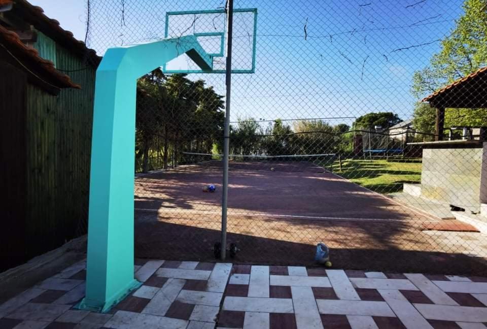Rural Villa Private Pool, Bbq, Court ,20' Airport Nea Kallikrateia Zewnętrze zdjęcie