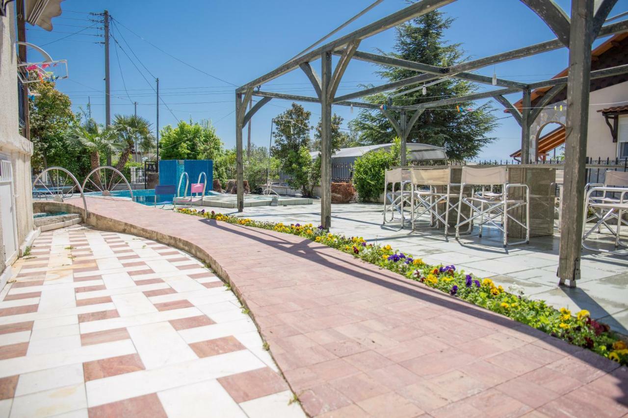 Rural Villa Private Pool, Bbq, Court ,20' Airport Nea Kallikrateia Zewnętrze zdjęcie