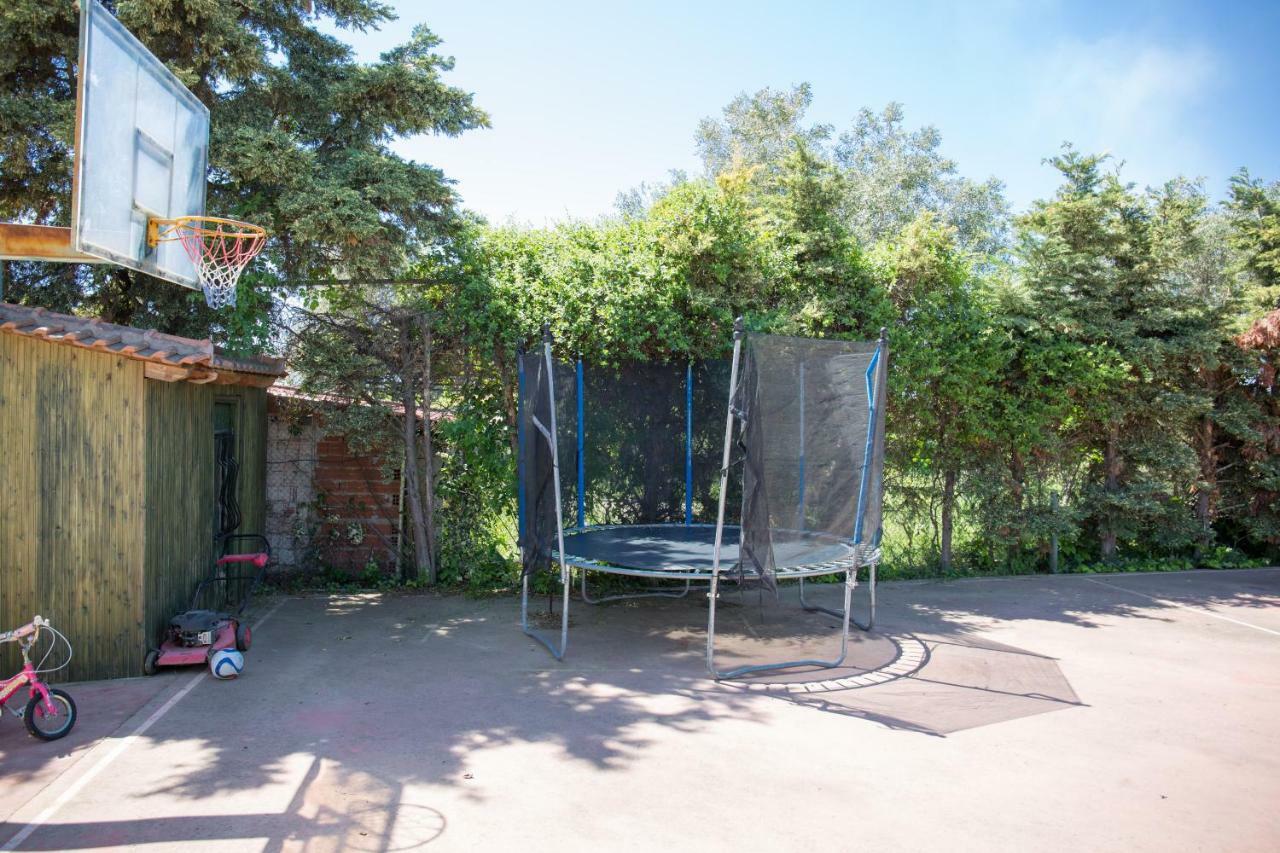 Rural Villa Private Pool, Bbq, Court ,20' Airport Nea Kallikrateia Zewnętrze zdjęcie