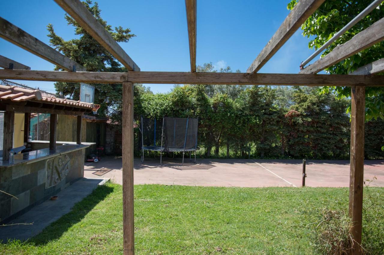 Rural Villa Private Pool, Bbq, Court ,20' Airport Nea Kallikrateia Zewnętrze zdjęcie